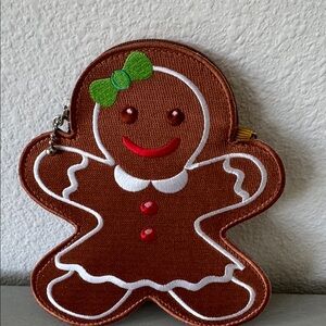 Like New Harvey’s Seatbelt Gingerbread coin purse